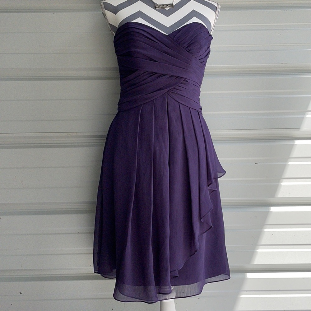 David's Bridal sweetheart bridesmaid dress.  sz 6